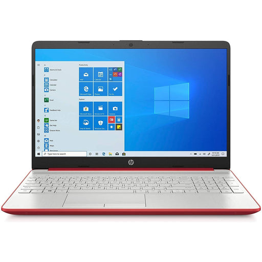 HP 15.6" HD LED Display Laptop, Intel Pentium Gold 6405U Processor, 4GB DDR4 RAM, 128GB SSD - Scarlet Red-HP-PriceWhack.com