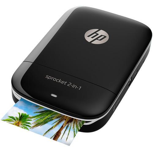 HP Sprocket 2-in-1 Smartphone Printer & Instant Camera (Black)-HP-PriceWhack.com