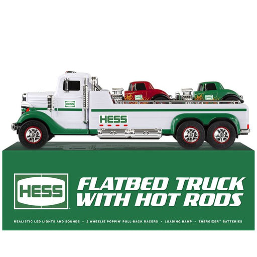 Hess Flatbed Truck with Hot Rods (2022)-Hess-PriceWhack.com