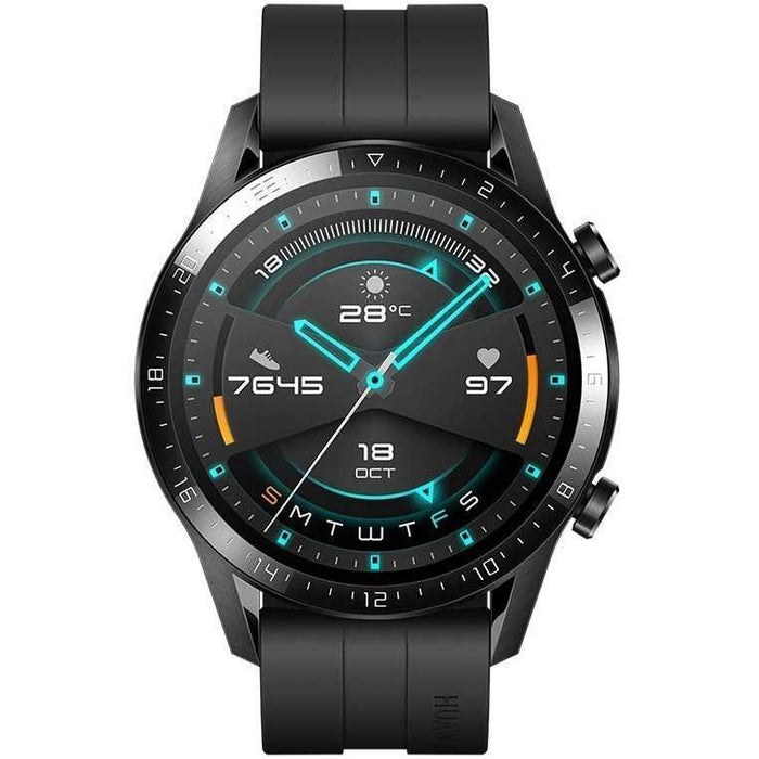 Huawei GT 2 46mm Smart Watch - Matte Black-Huawei-PriceWhack.com