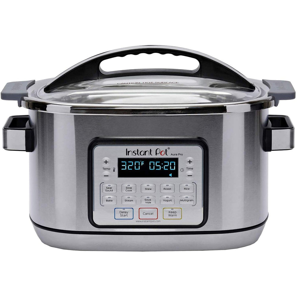Instant Pot Aura Pro Multi-Use Programmable Slow Cooker with Sous Vide, 8 Quart, No Pressure Cooking Functionality-Instant Pot-PriceWhack.com