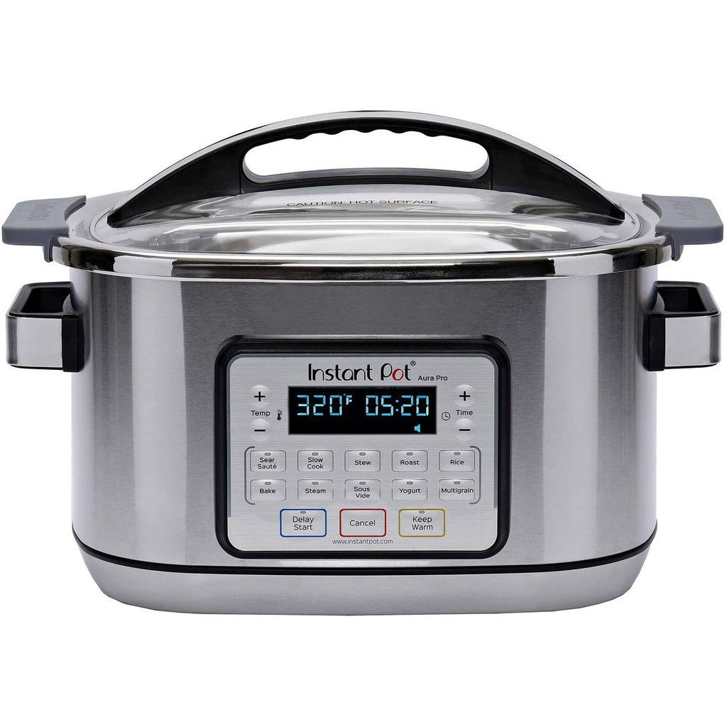 Instant Pot Aura Pro Multi-Use Programmable Slow Cooker with Sous Vide, 8 Quart, No Pressure Cooking Functionality