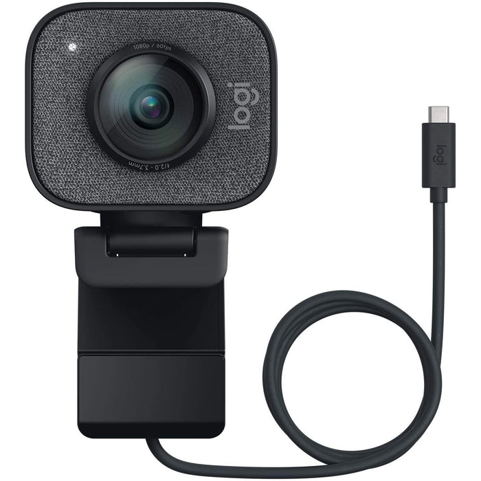 Logitech Stream Cam Webcam with Microphone - Graphite-Logitech-PriceWhack.com