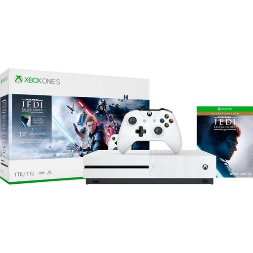 Microsoft Xbox One S 1TB Star Wars Jedi: Fallen Order Console Bundle-Microsoft-PriceWhack.com