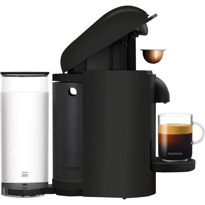 Nespresso VertuoPlus Coffee Maker and Espresso Machine with Aeroccino3 Milk Frother by Breville Matte Black-Nespresso-PriceWhack.com