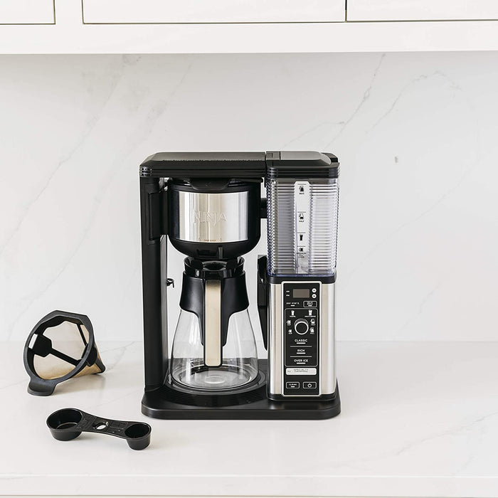 Ninja 10-Cup Specialty Coffee Maker - Black / Stainless Steel-Ninja-PriceWhack.com