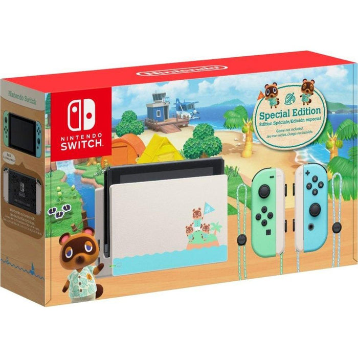 Nintendo Switch Animal Crossing New Horizons Edition 32GB Console Multi Color-Nintendo-PriceWhack.com