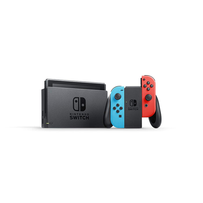 Nintendo Switch with Neon Blue/Red Joy-Con, Mario Kart 8 Deluxe Download & 3 Month Membership (2022)-Nintendo-PriceWhack.com