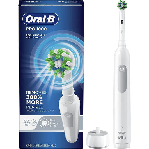 Oral-B Pro 1000 Electric Toothbrush - White-Oral B-PriceWhack.com