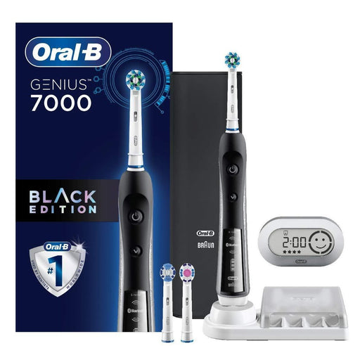 Oral-B SmartSeries Pro 7000 Rechargeable Toothbrush with Bluetooth - Black-Oral-B-PriceWhack.com