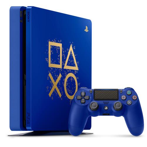 PS4 Slim 1TB Limited Edition "Days of Play" Console Blue-Sony-PriceWhack.com
