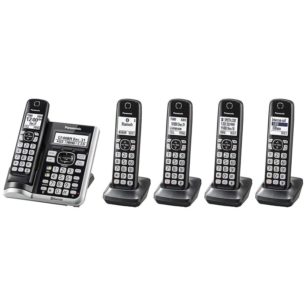 Panasonic Cordless Phone System KX-TGF575S-Panasonic-PriceWhack.com