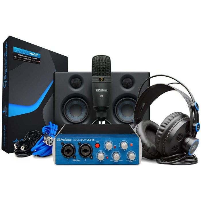 PreSonus AudioBox Studio Ultimate Bundle Complete Recording Kit-PreSonus-PriceWhack.com