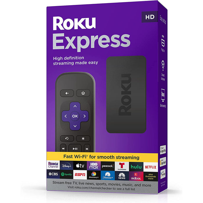 Roku Express HD Streaming Device (2022)-Roku-PriceWhack.com