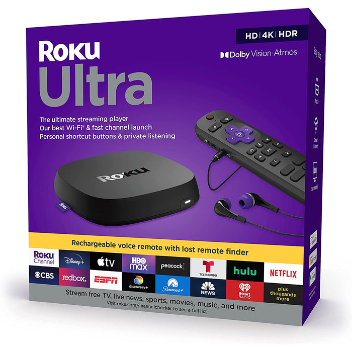 Roku Ultra LT 4K Streaming Device (2022)-Roku-PriceWhack.com