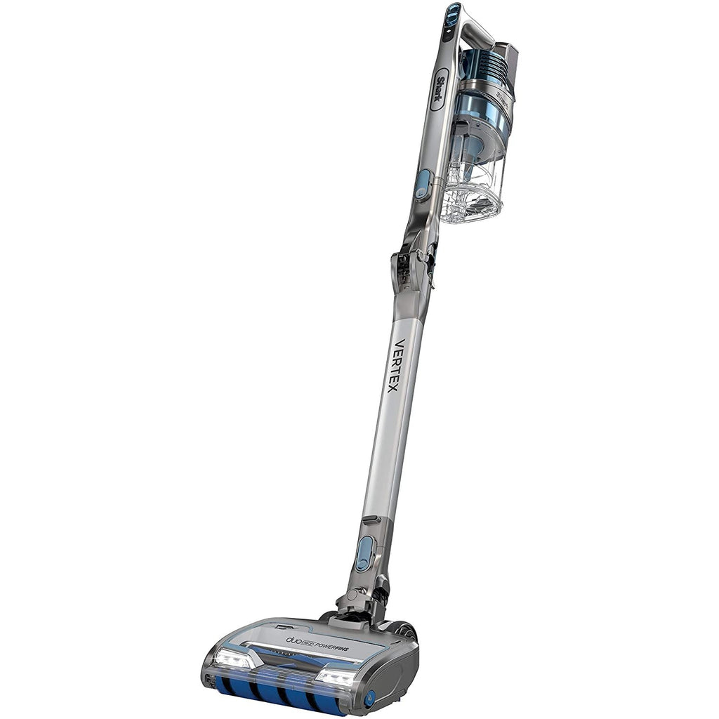 Shark IZ462H Vertex Ultra Lightweight Cordless Stick Vacuum with DuoClean PowerFins, Crevice, Pet Multi-Tool, Anti-Allergen, Brush, Removable Handheld, Flex, 60 min Runtime, Blue