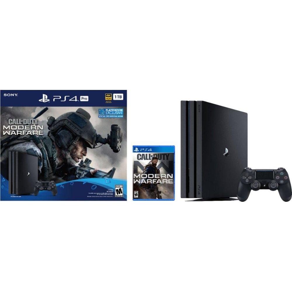 Sony PlayStation 4 Pro 1TB Call of Duty: Modern Warfare Console Bundle-Sony-PriceWhack.com