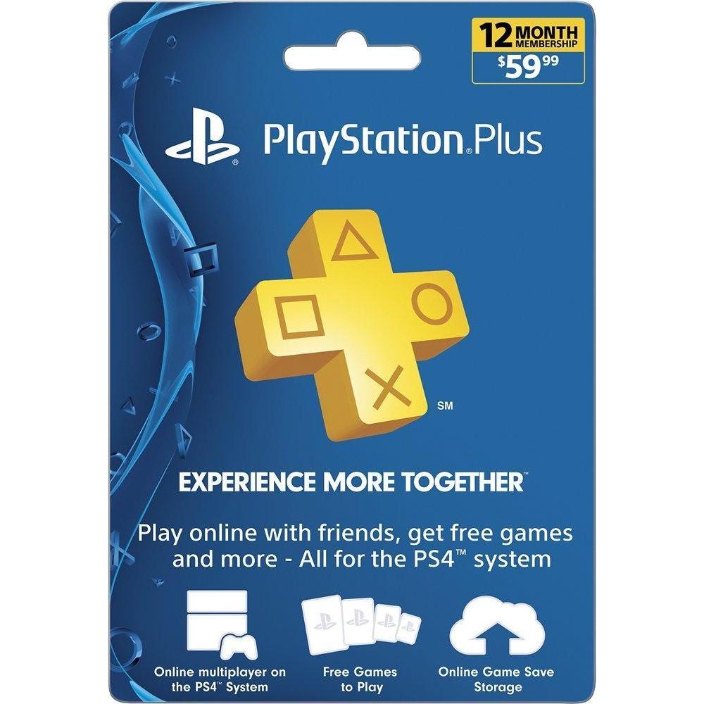 Sony PlayStation Plus 12 Month Membership-Sony-PriceWhack.com
