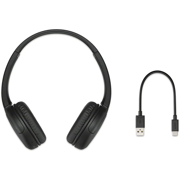 Sony Wireless On-Ear Headphones WH-CH510/B, Black-Sony-PriceWhack.com