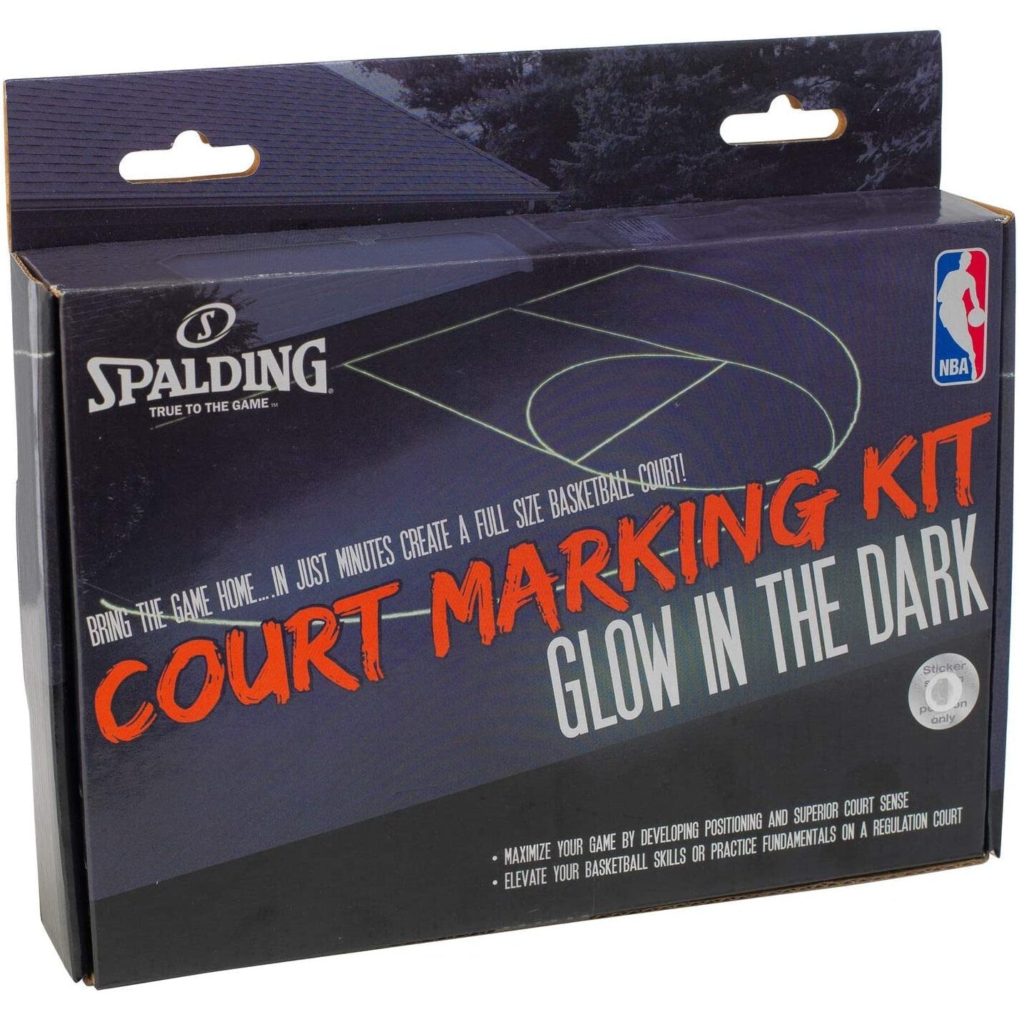 Spalding Basketball Court Marking Kit Glow in The Dark Bundle — Price