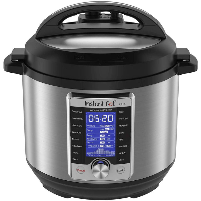 Ultra Instant Pot 10-in-1 Electric Pressure Cooker 6Qt Stainless Steel-Instant Pot-PriceWhack.com