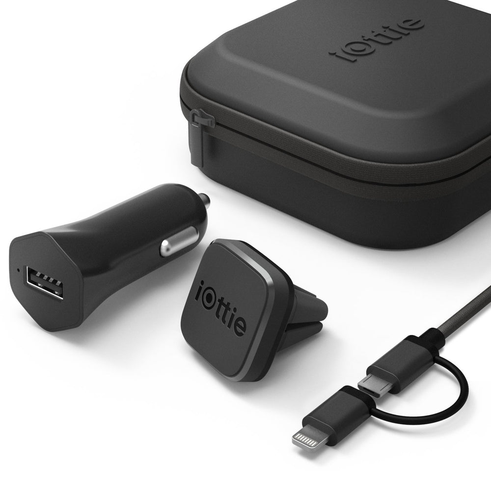iOttie iTap Magnetic Mounting and Charging Mini Travel Kit for Select Cell Phones - Black-iOttie-PriceWhack.com